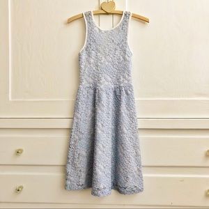 Bethany Mota Lace Slate Gray Dress SZ XS